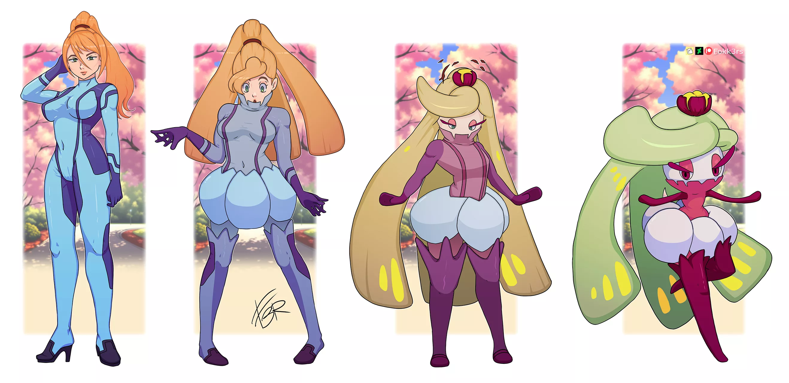 Samus to Tsareena by Fokk3rs posted by Princess_Viola