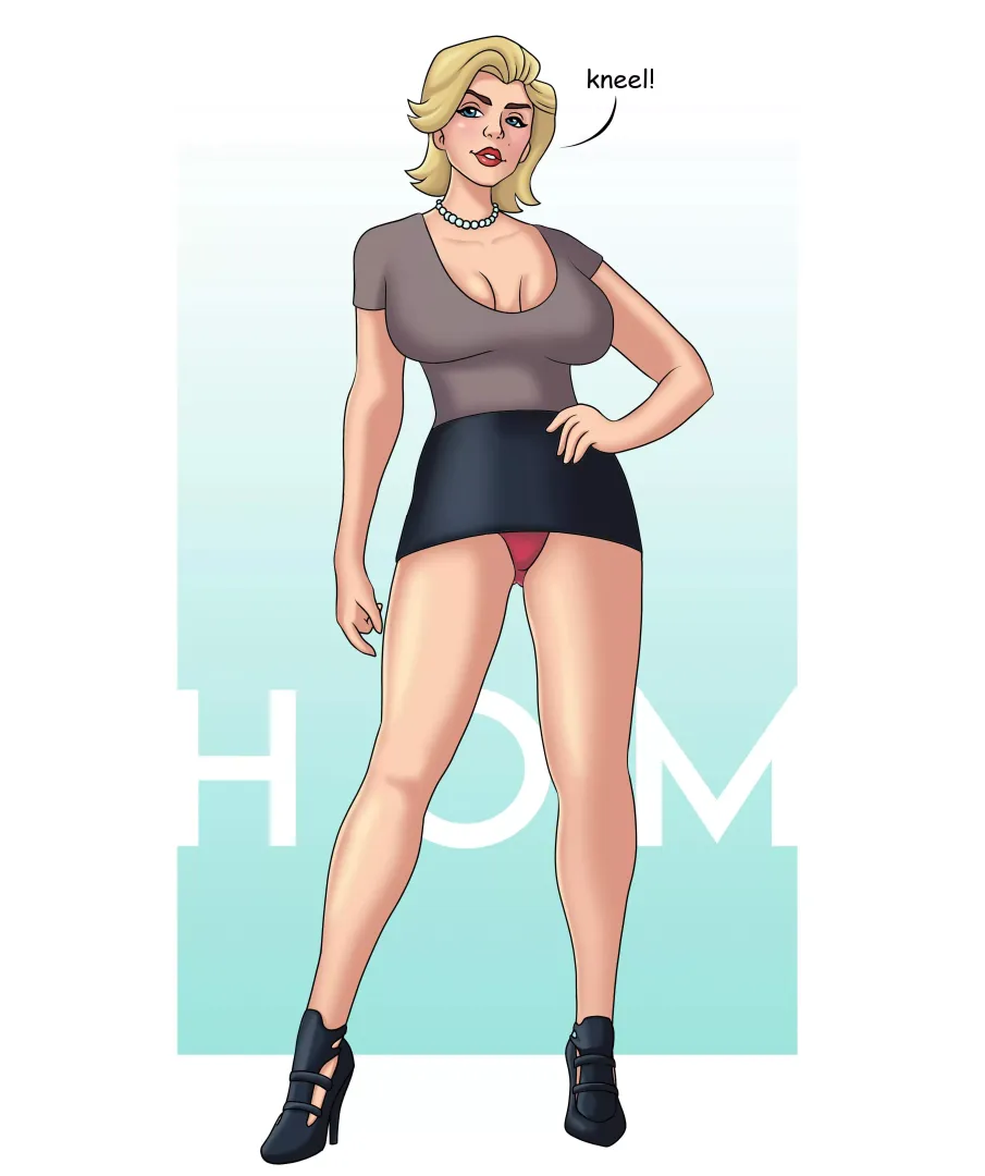 She caught you stealing her panties...she owns you now. posted by house-of-mischief