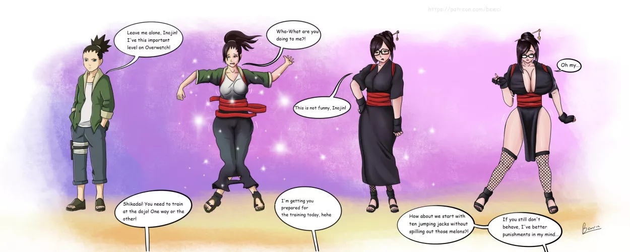 Shikadai to Mei TG Sequence by bewci