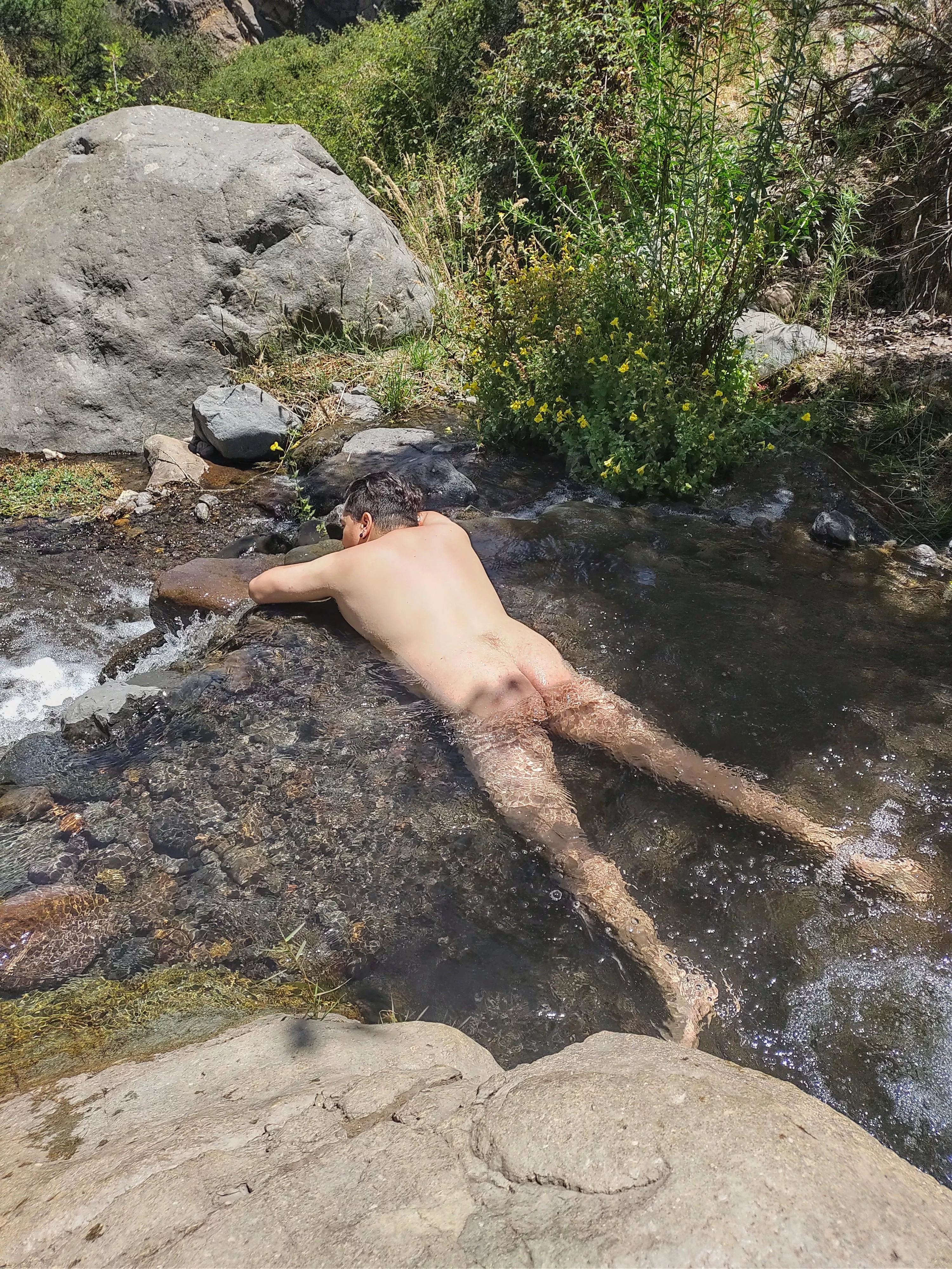 taking a dip! posted by prudishcantelouope