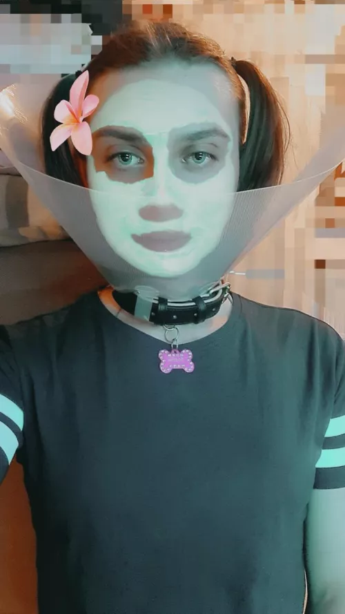 Today i was by my vet, where i got this stupid thing *.* by sophieoffxcial