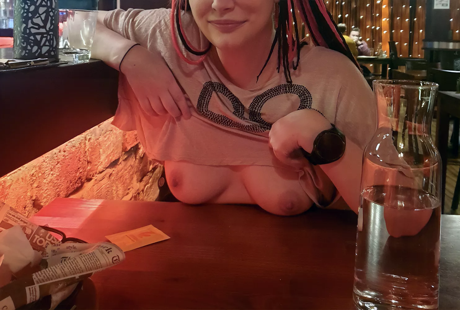 Well he paid the dinner, it's only fair posted by PrettyBadThings