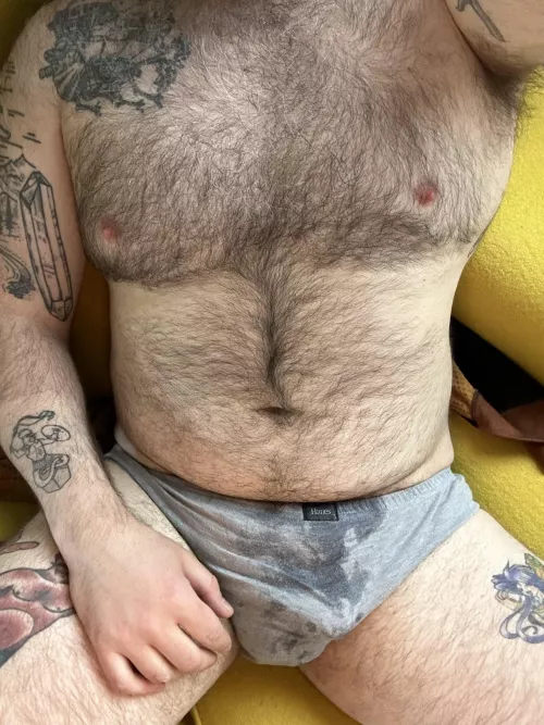 (46) Just the pre cum alone makes a mess. by Electrical_Buddy_942