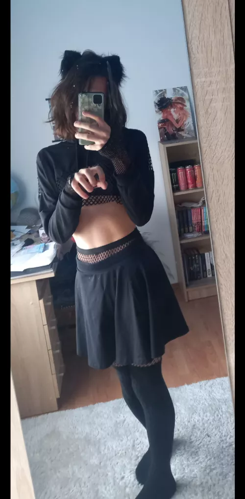 As a black cat I curse you with bad luck >:3 by Kiraawa