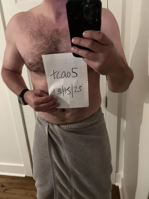 Figured I’d verify before hopping in the shower. First time verifying. Did I do it right?? Lol by tcao5