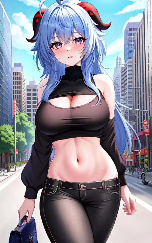 Ganyu [Genshin Impact] by CheetahSperm18