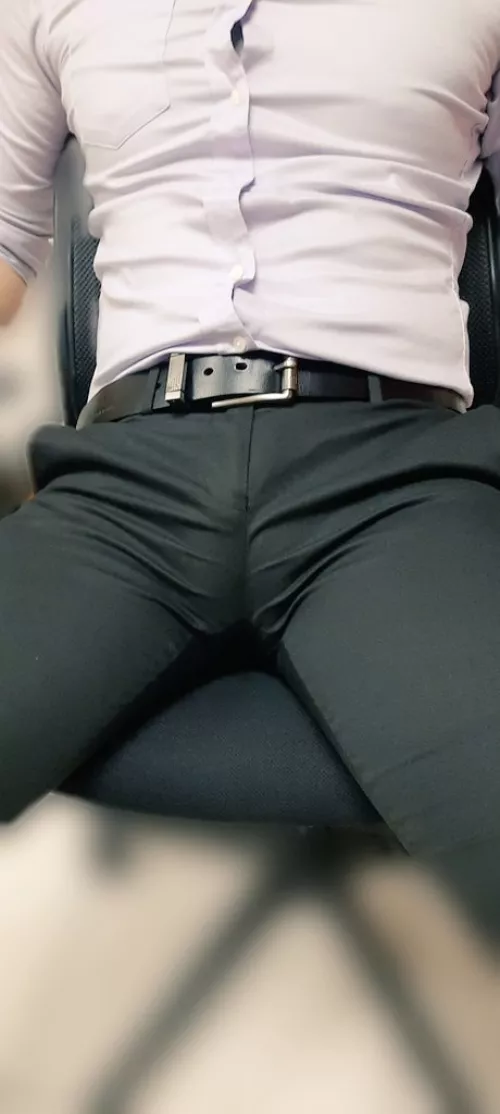 Got a bit excited at work by CrustyDrama