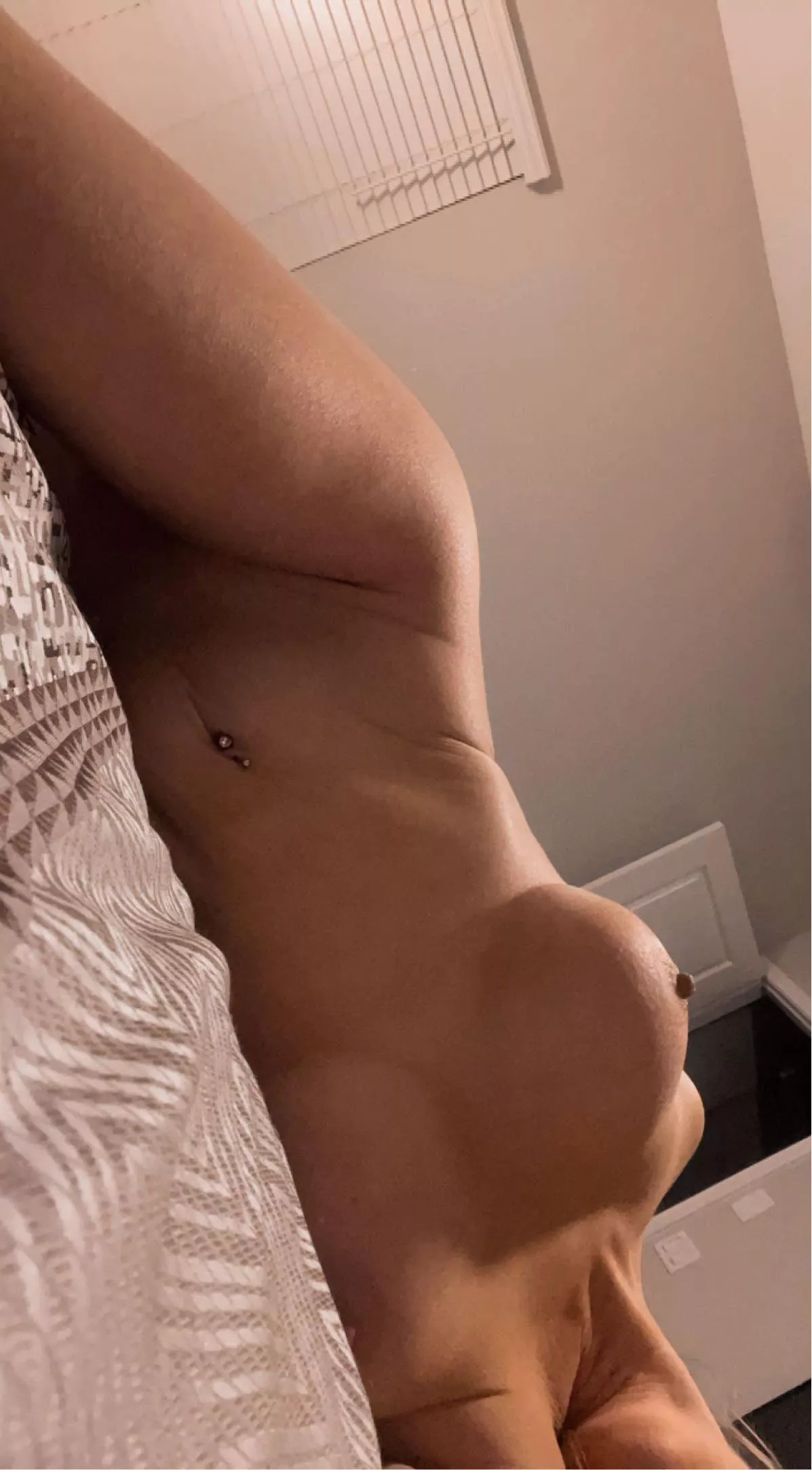 Hubby’s cooking dinner and told me to “just relax”…anyone want to sneak through my bedroom window and help me? 🫦 posted by cumlifehotwife