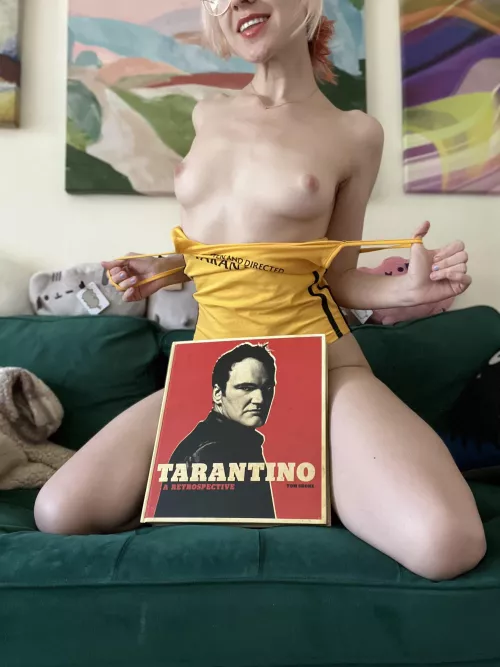 I got a book about tarantino’s films. Want to read it with me? ⚔️ 🦶 by TeslaPrincess69