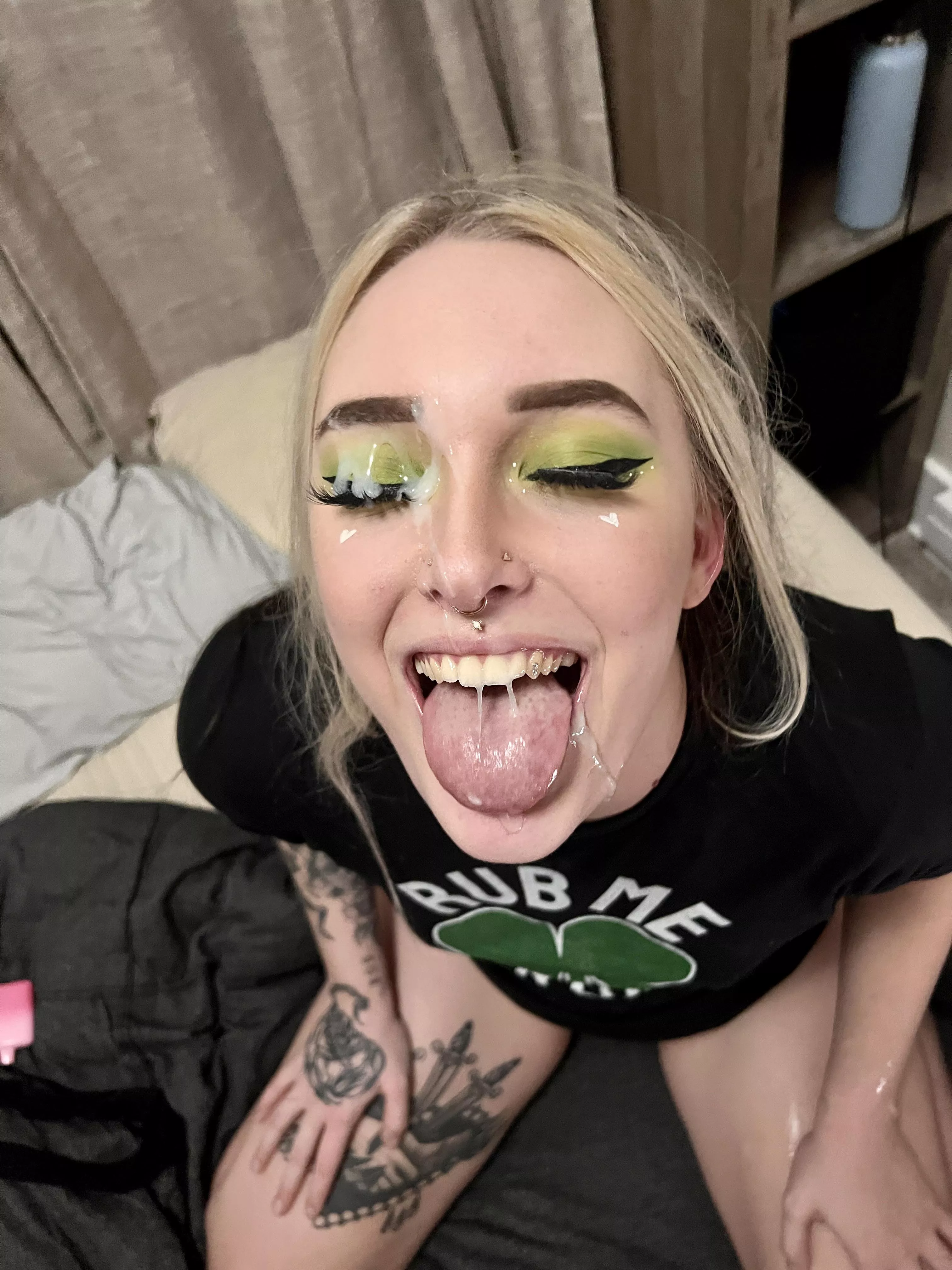 I told him I needed new eye cream… I wasn’t expecting this? 🤭 posted by laurelhoneyyy