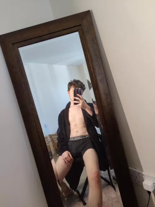 I walk around the flat dressed like this..wyd? by TwoWayThames