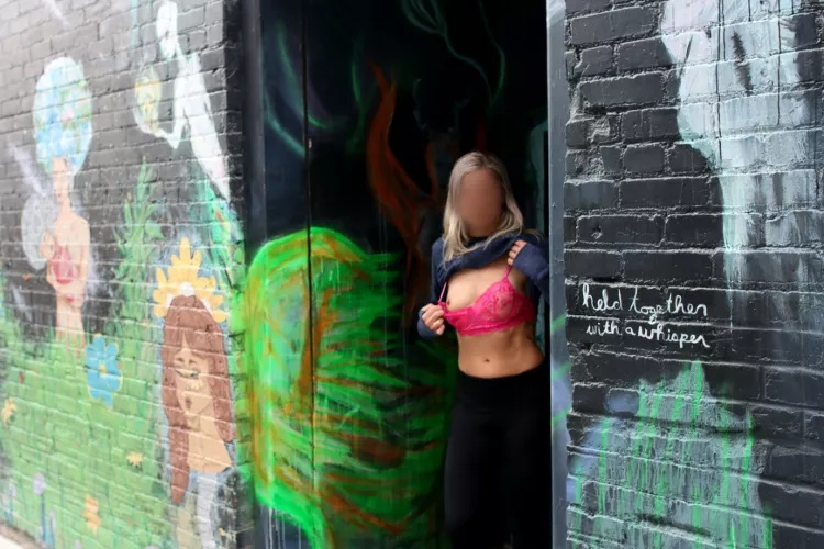 It was cold out but you know me; tiddies whenever! by Sexy_Miss_Sunshine