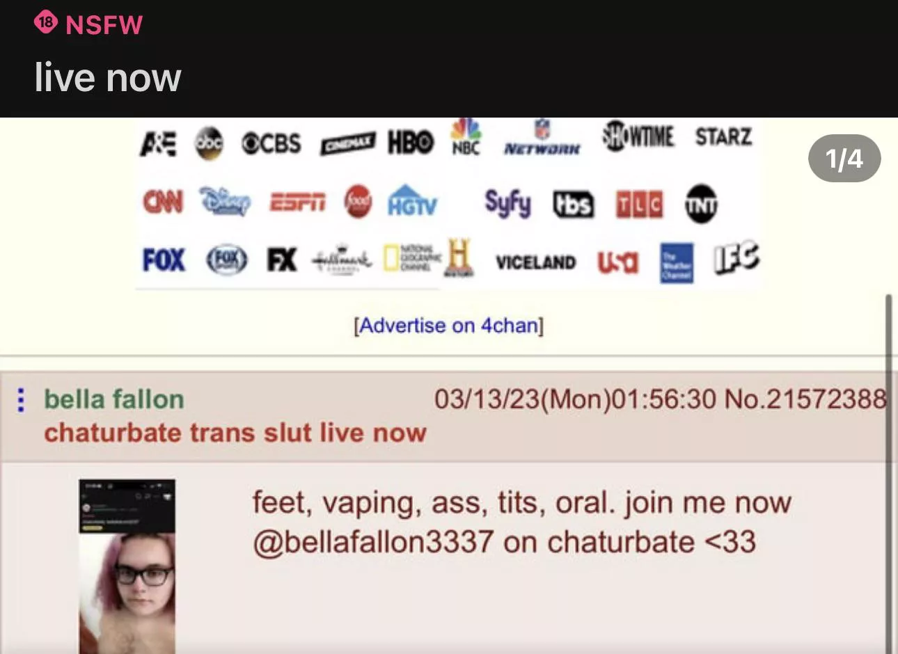 live now <3 posted by MeowWowWubzy