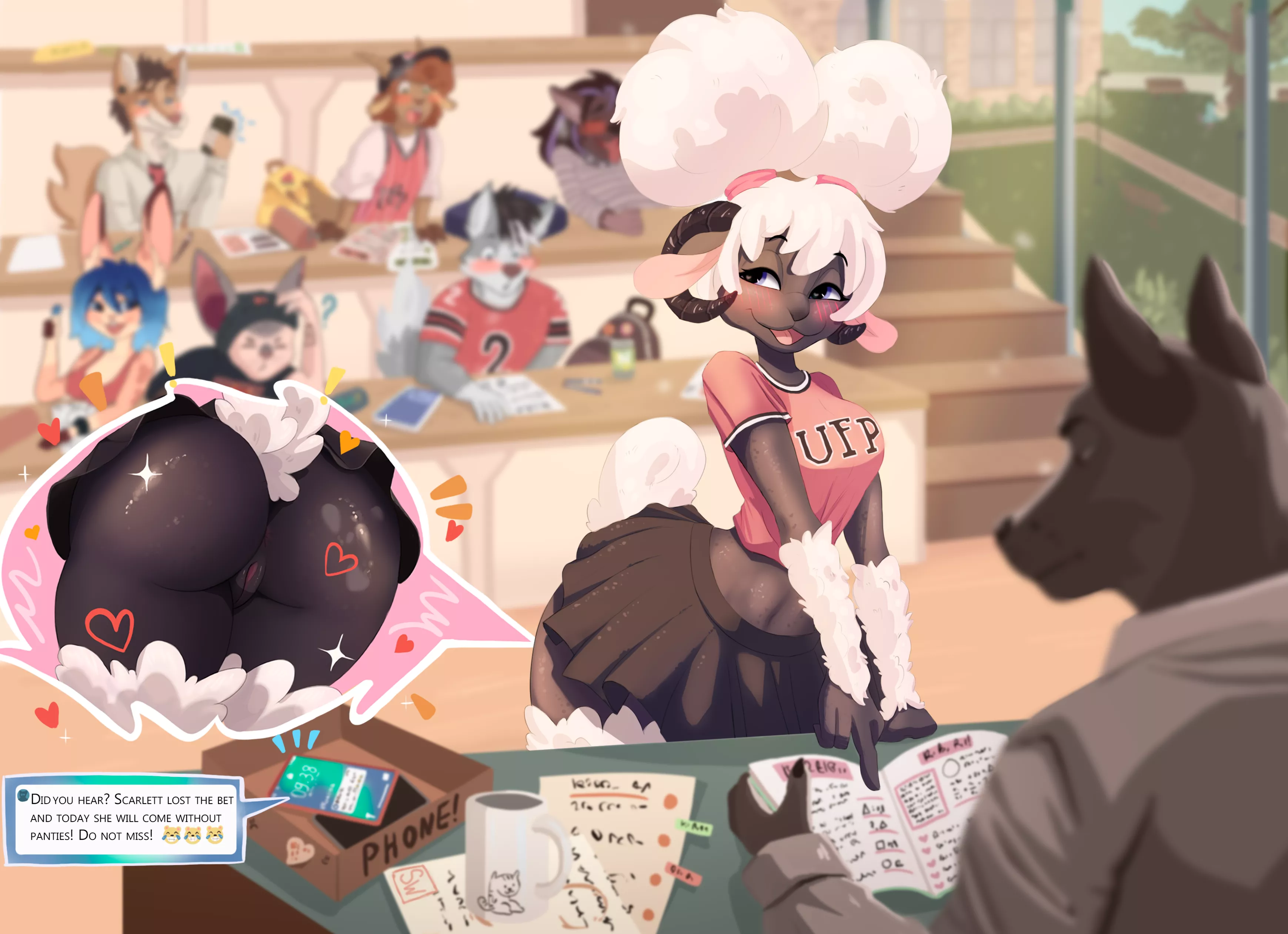 Lost the bet for @WoolCottonCandy from Twitter [MMMMMMFF] (skandiniwi) posted by skandiniwi