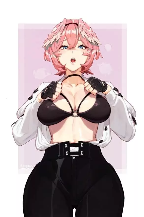 Love her suit posted by trash-slayer