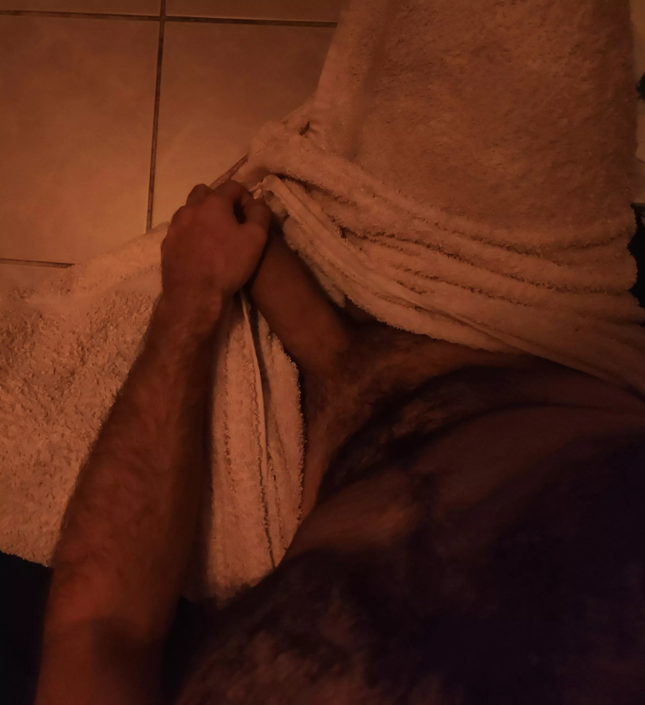 Morning shower, morning wood posted by UrWeekendBreak