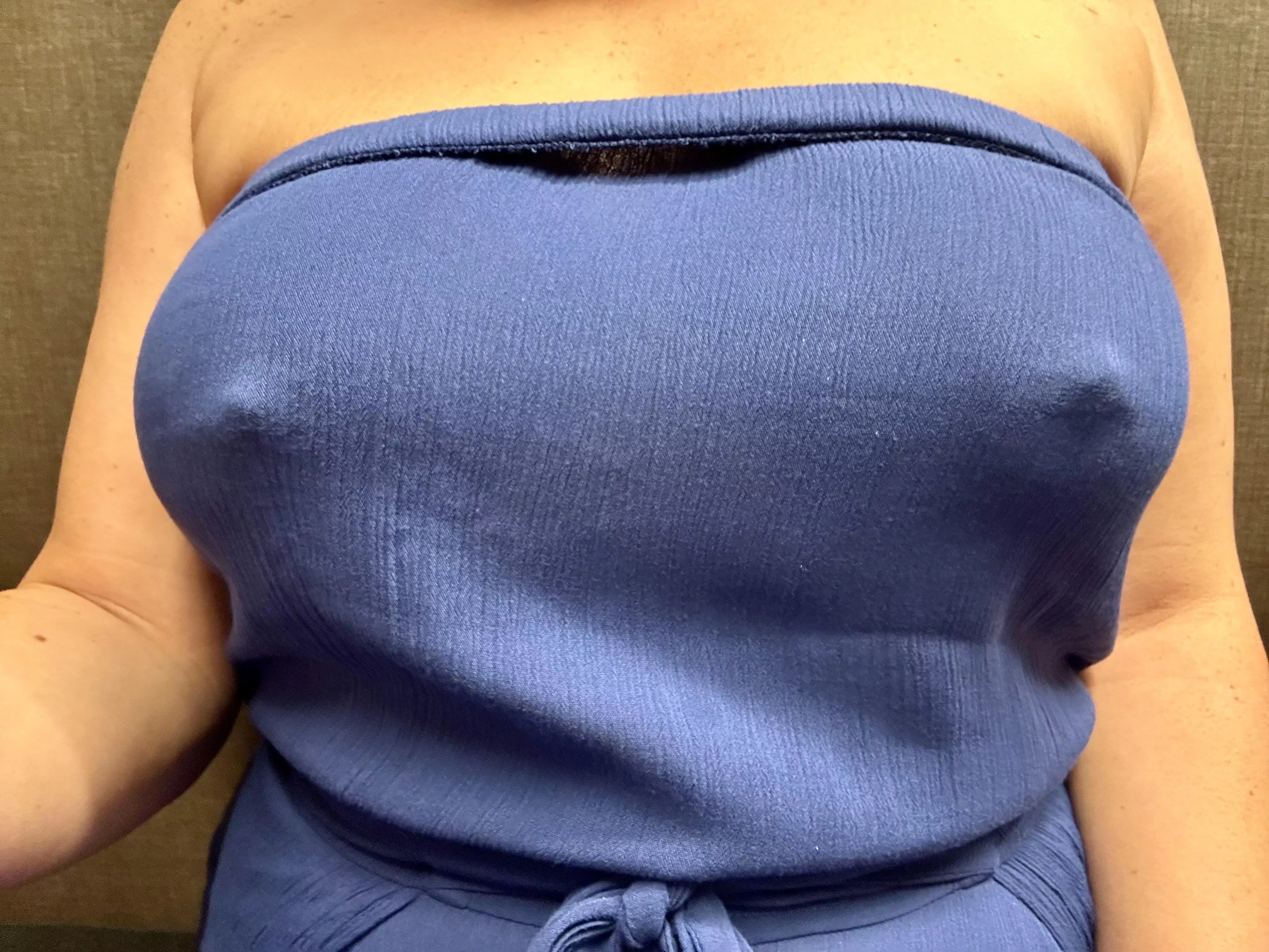 My big breasts in blue posted by purple_bunny