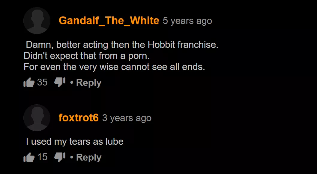 Not even Gandalf could predict how emotional the acting would be posted by mxred420