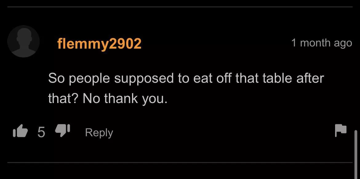 Not on the table! posted by Vijay-Bhoi