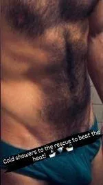 ready for shower, tell me what'd you do if you were here? posted by cakezfordayz