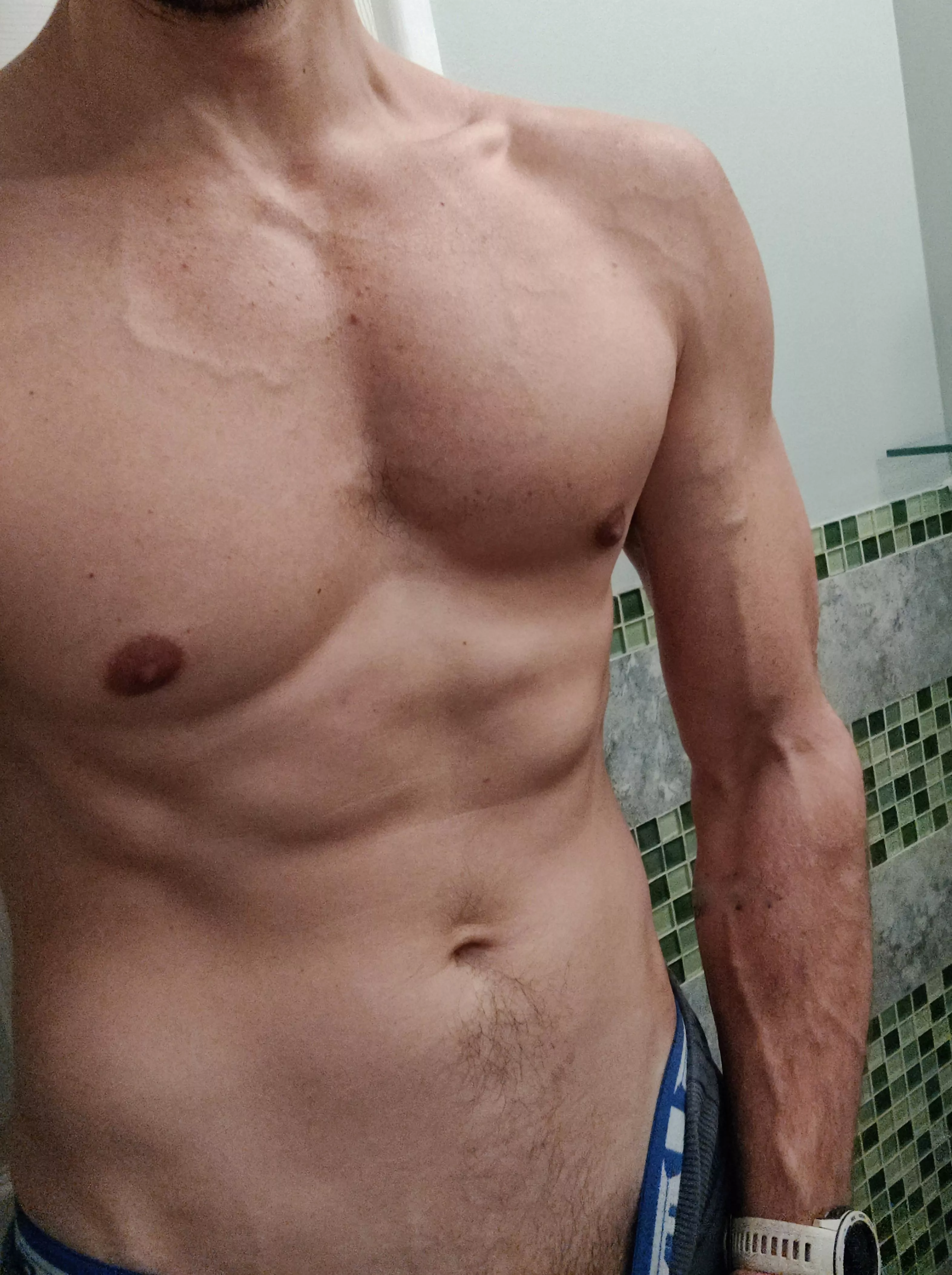 shirtless at home all the time, why do y'all give me more attention than my wife...? (m) posted by immanewdad