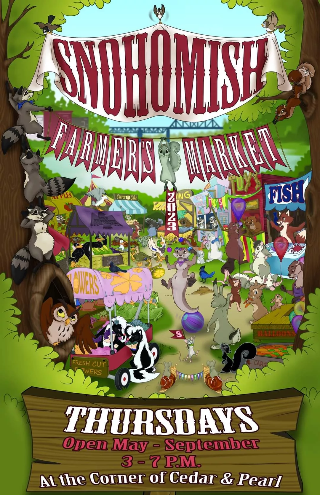 Since mine wasn't selected as the winner, I hope you enjoy my poster submission to my local farmer's market. posted by KrizKatz85