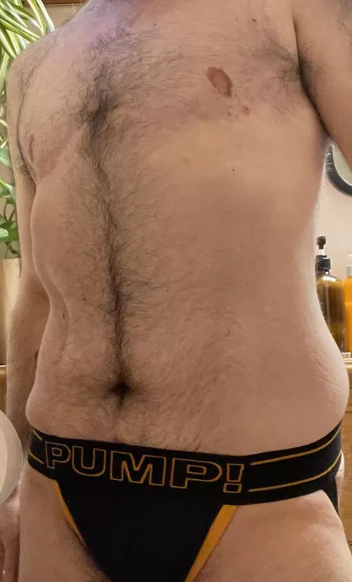 Soft in the middle (but working on it). by threeholemagic