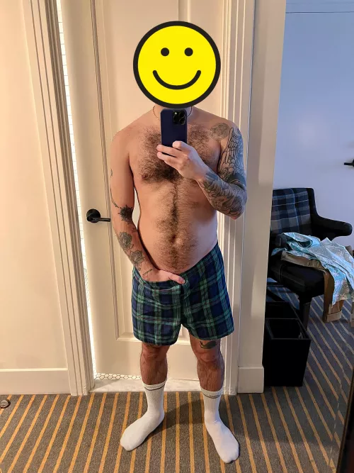 Stripping down after a long work day 😮‍💨 by AssociationFull6739