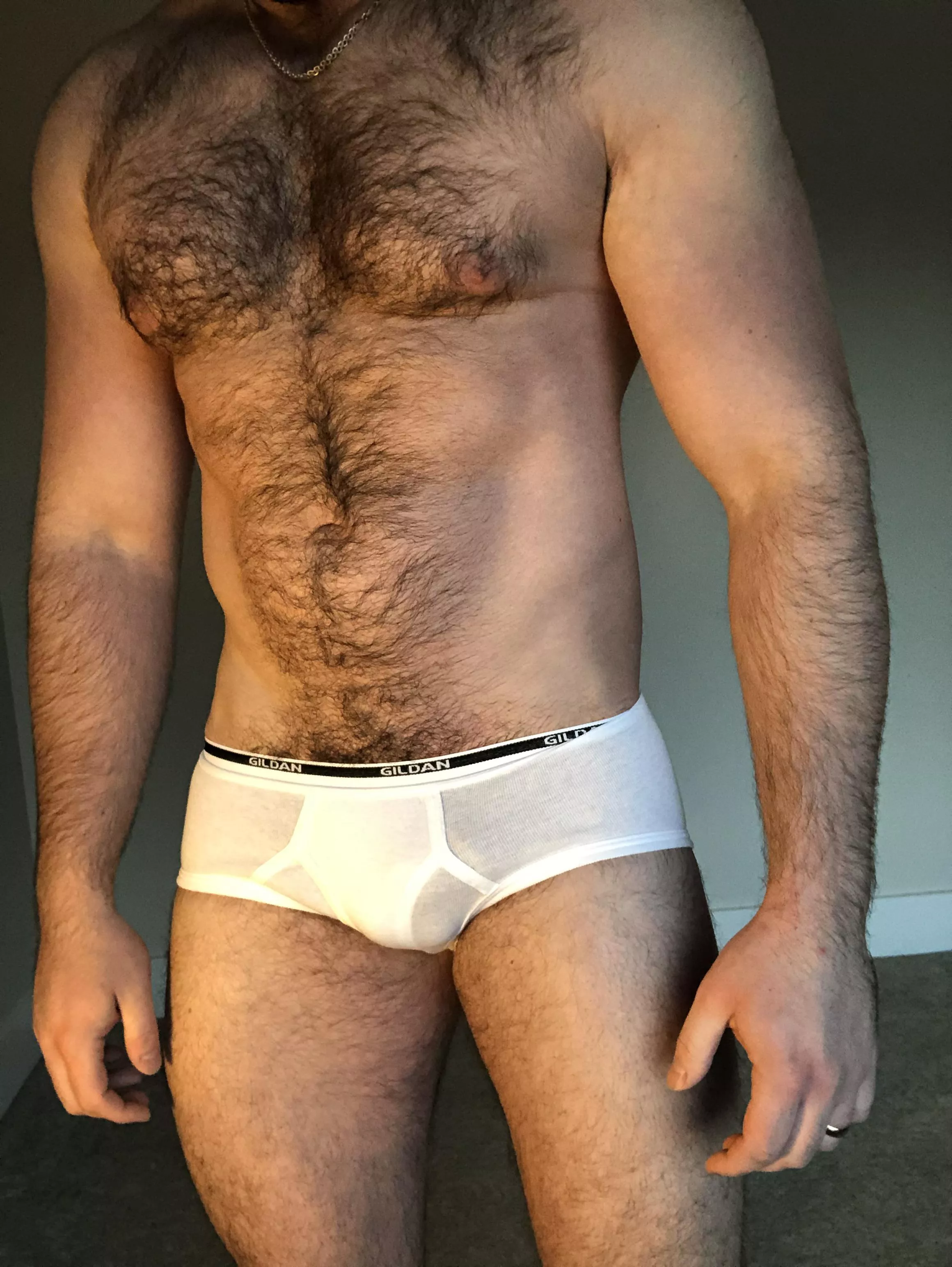 Traded these with a buddy from the gym who is also into used gear. He’s a smaller frame so I’m spilling out of these. posted by JockJunk