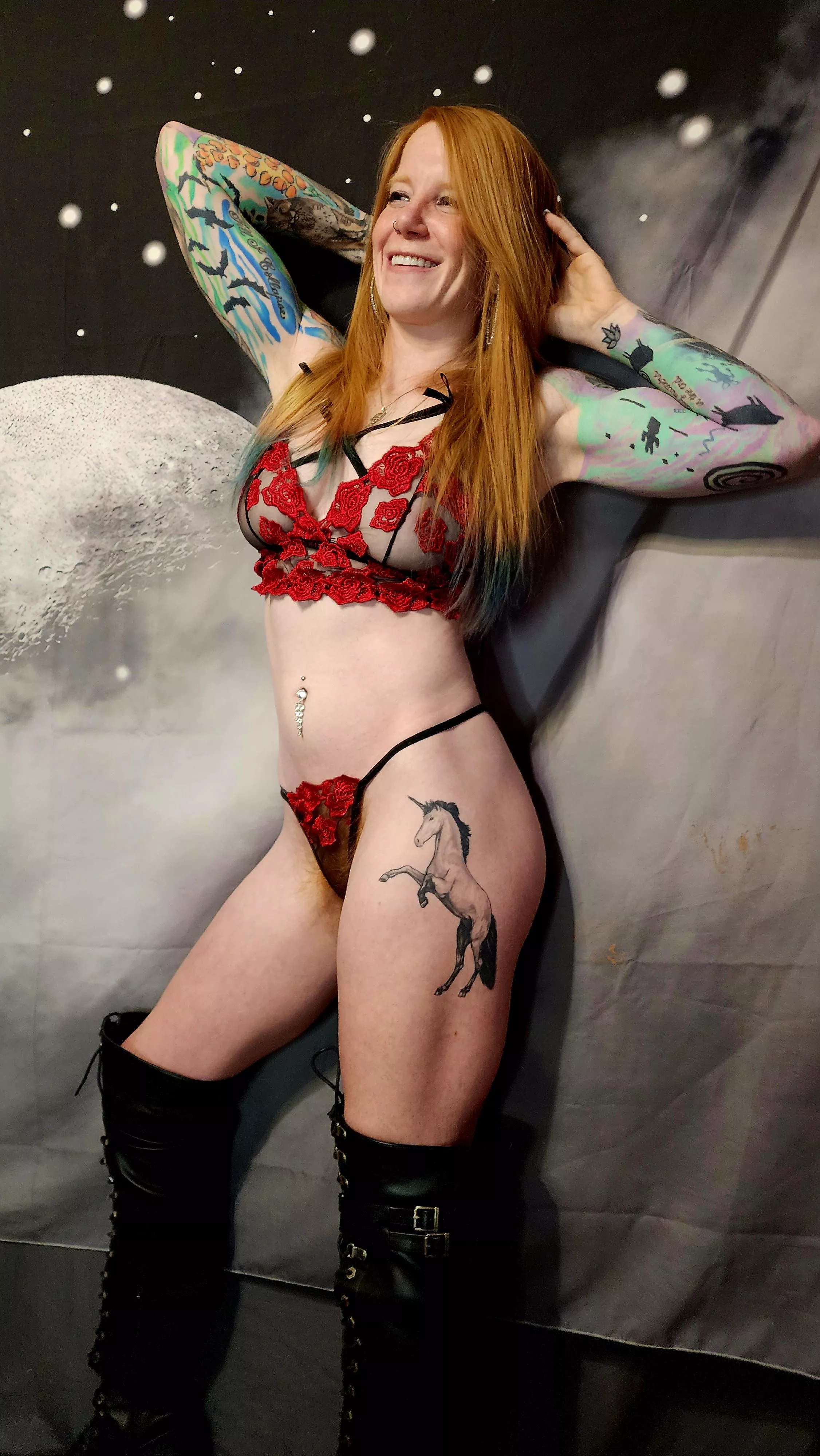 Tris for the guys Curls for the girls posted by ababypinecone