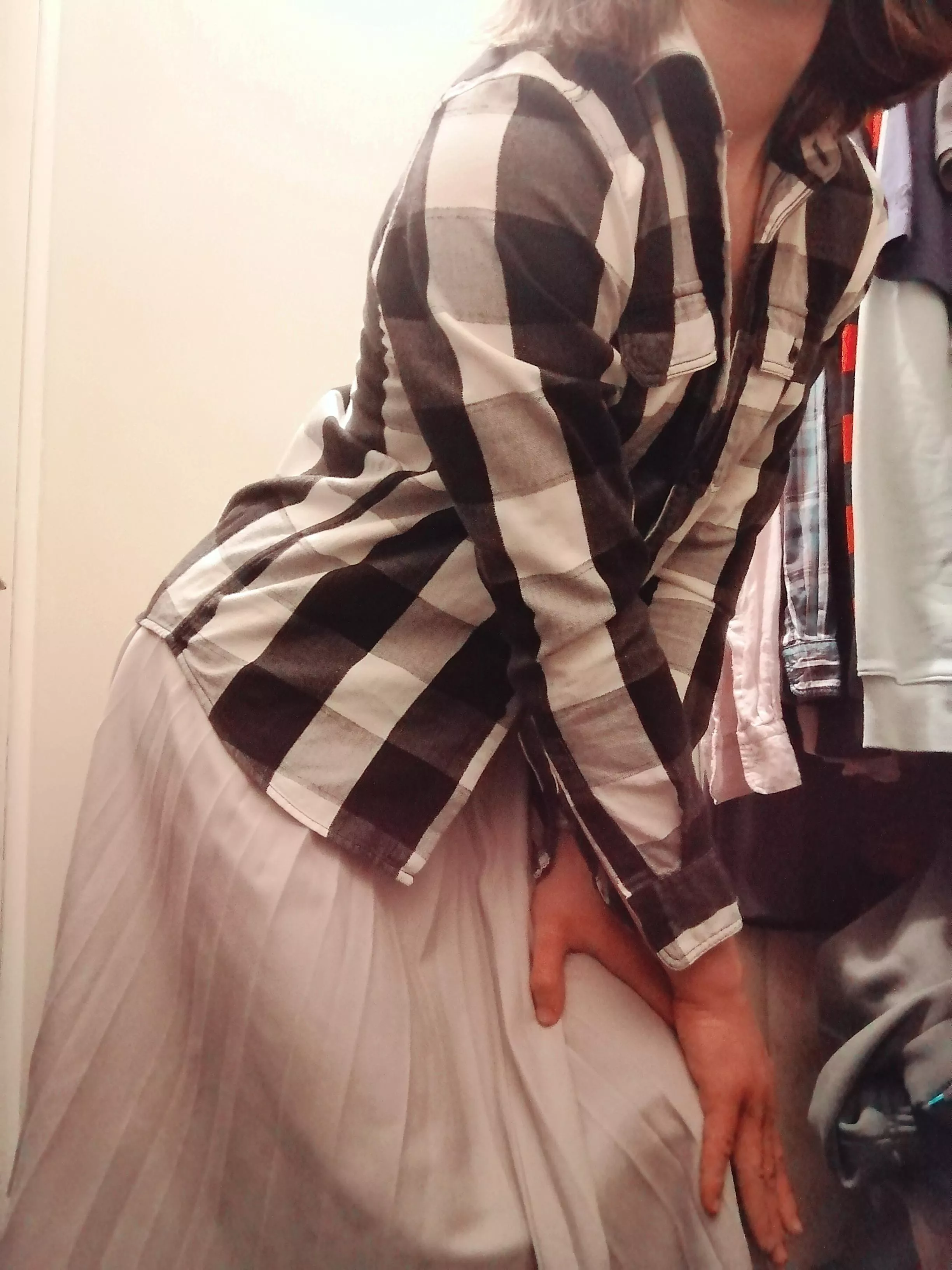 U like my skirt? 🥰 posted by WhiterThanSnow235