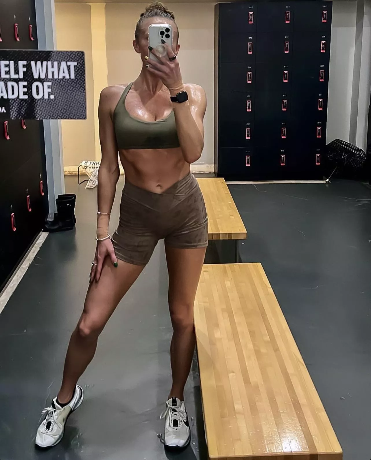 Werkin’ on that fitness posted by Moby-Lick