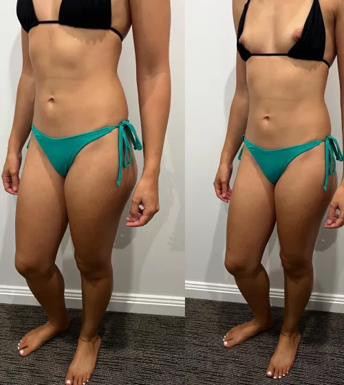 What they see at the beach vs your girl on the internet by scientist_hotwife