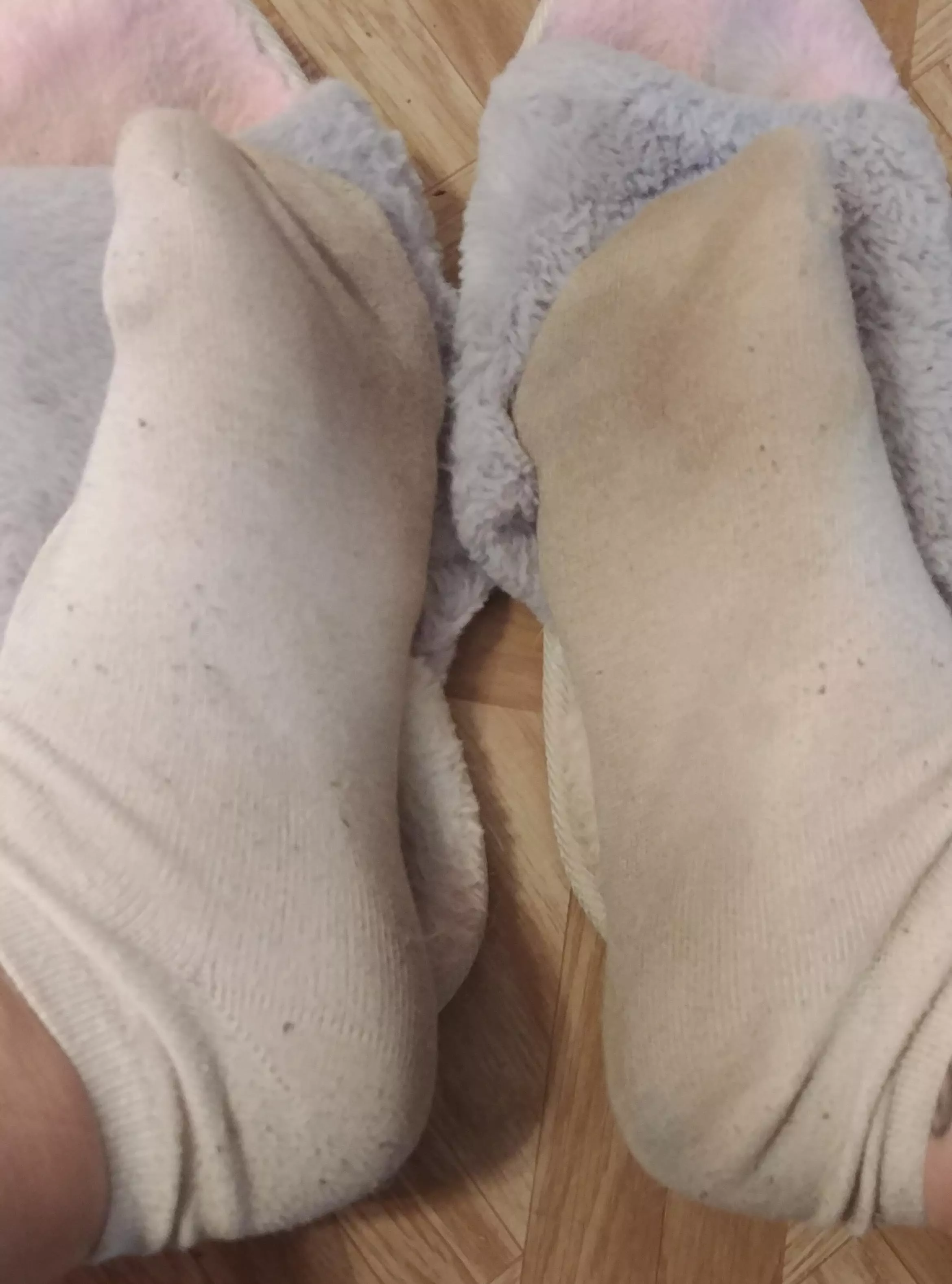 10 day worn socks ready to ship to their new home! $35 including US shipping :) posted by Belleellah1