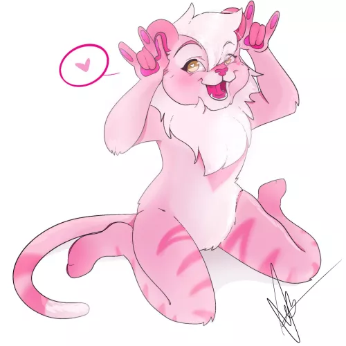 Couldn’t sleep and then I saw @/lalarke(on twitter) suit popped up on my TL. Too cute not to draw. 💖 art by me. by koshaichu
