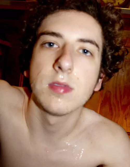 cum covered slutty boy by mtsb1888