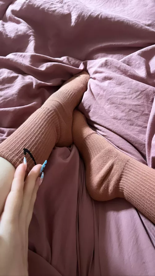 Got some new brown socks 🧦💋 by bussdownbella