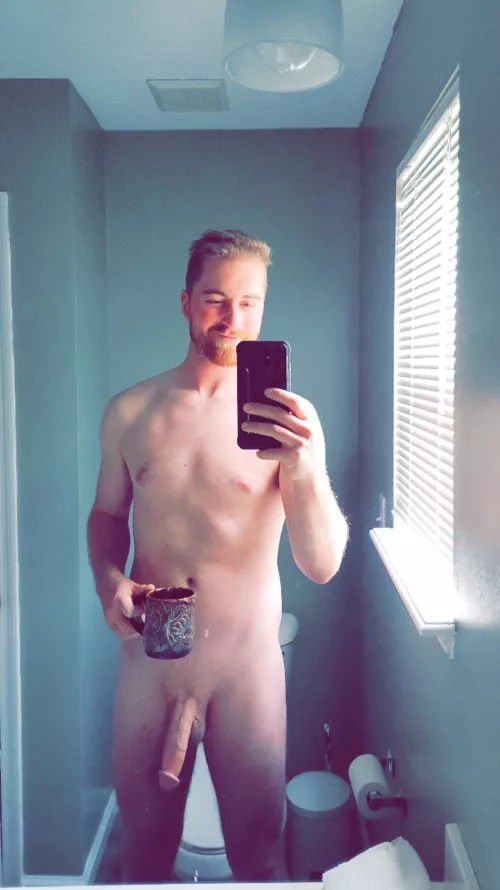 Have the best morning! (Favorite dragon mug 😁☕) by GalacticNudes