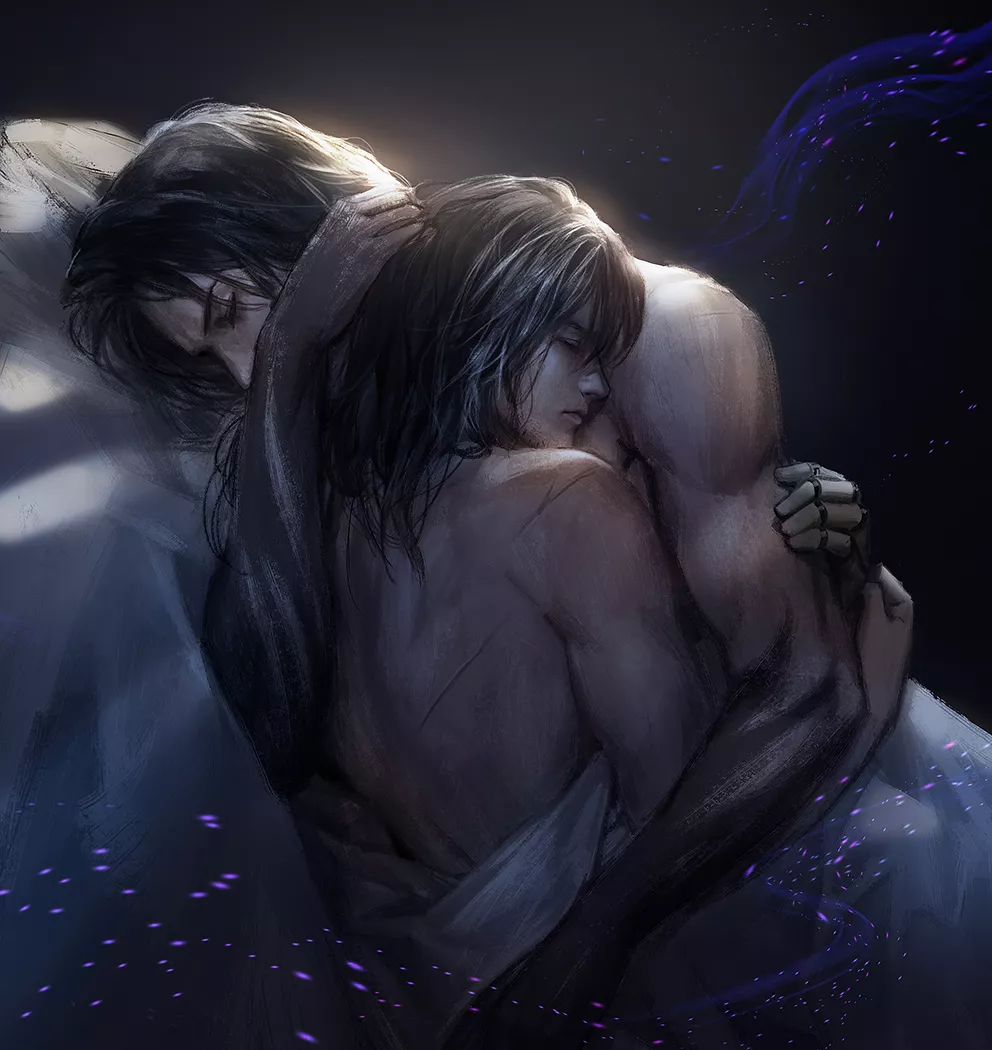 Holding each other close [Sekiro] posted by oh_bollocks_