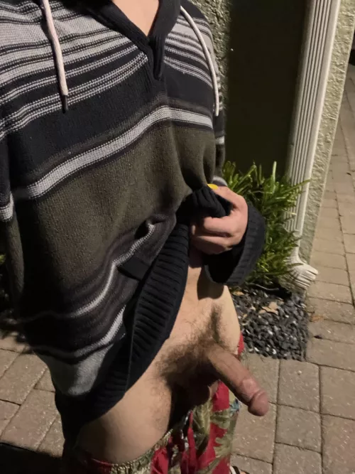 Hope my neighbors didn’t see 😉 by vaczega