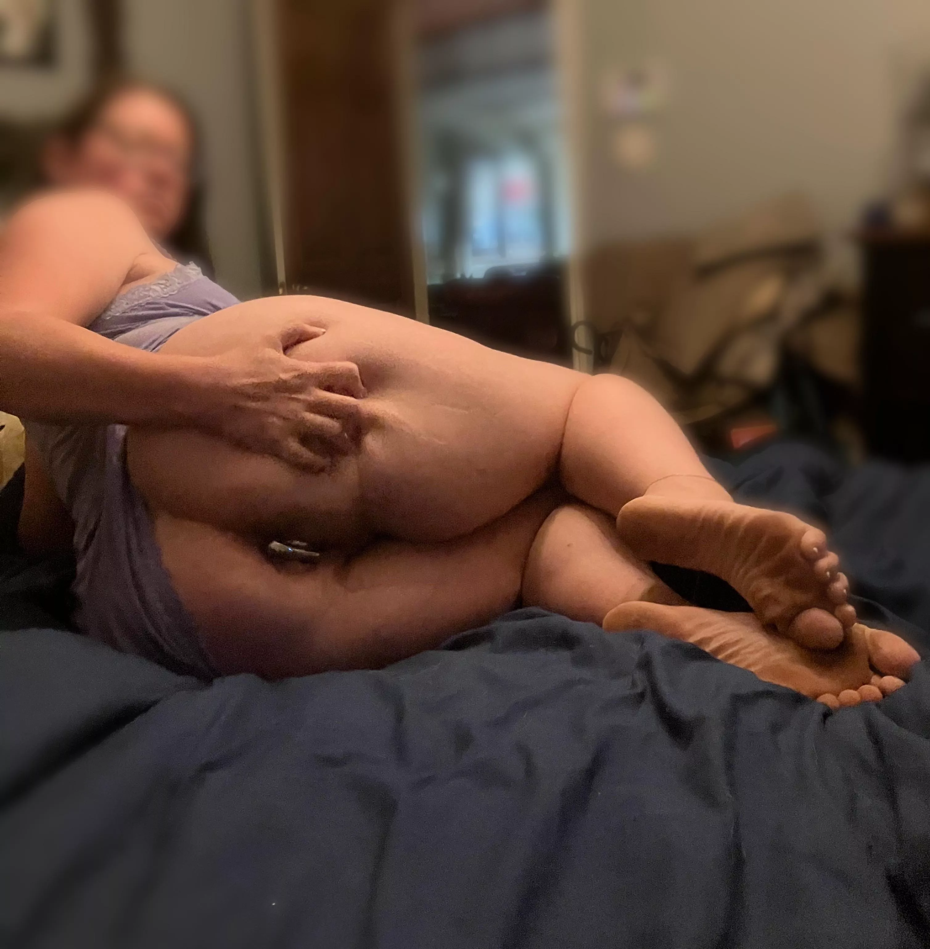 Hubby’s view this morning posted by Miserable-Age8481