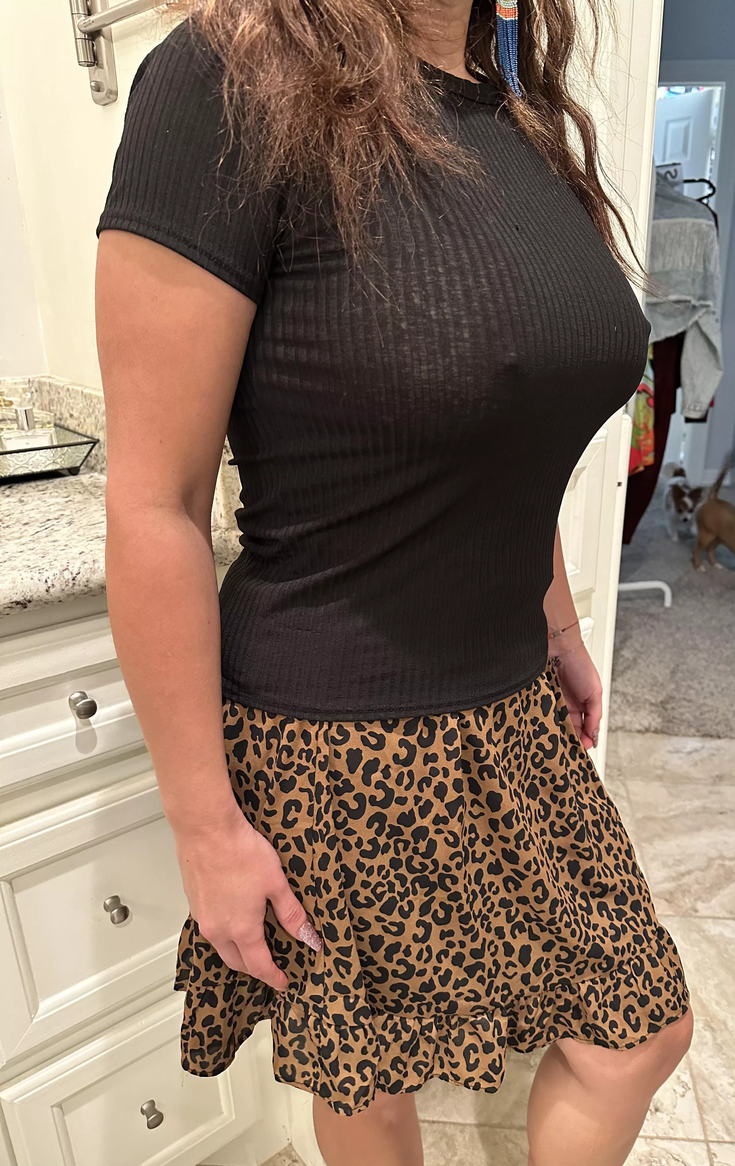 I love this outfit braless. Thoughts? posted by melissa-sunshine