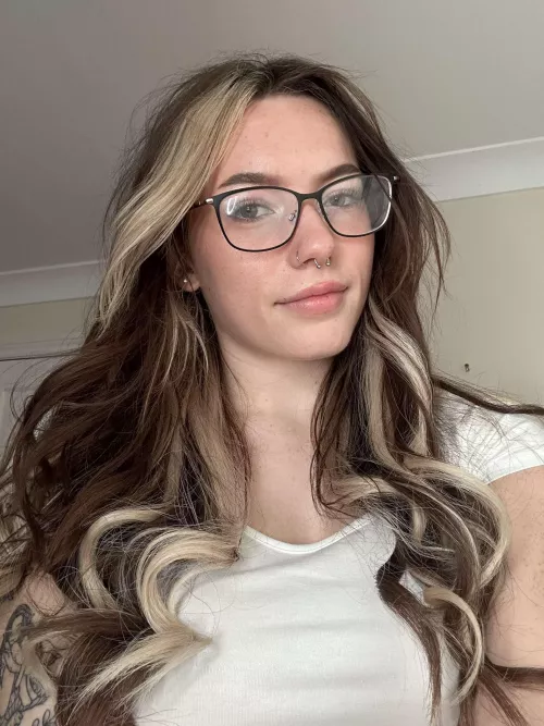 I used to be self conscious about my glasses but I love them now by SweetLikeKendi