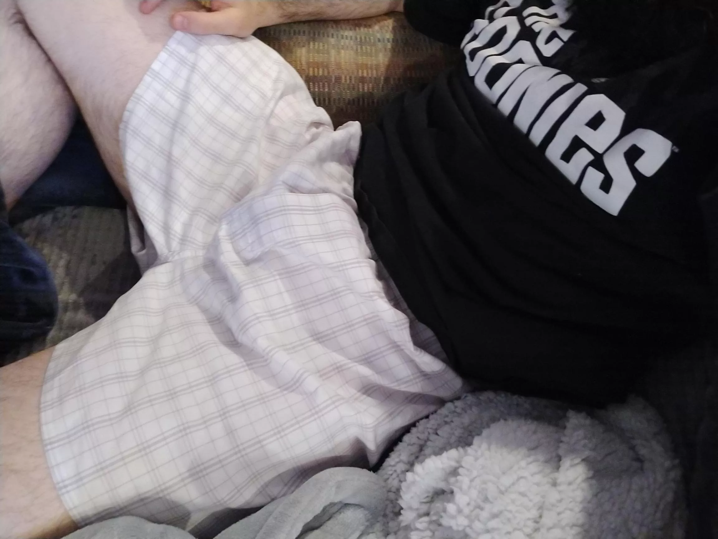 Lounging in soft white boxers! So comfortable. posted by JockReview