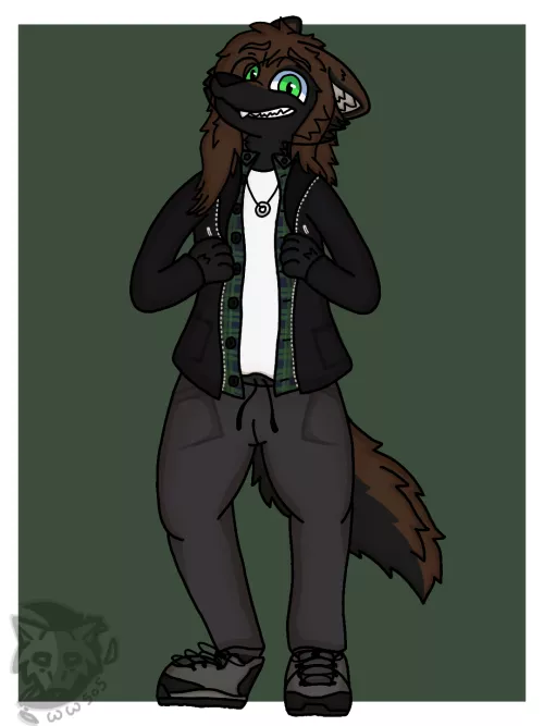 Lynn in casual wear by Wildwolf505Art