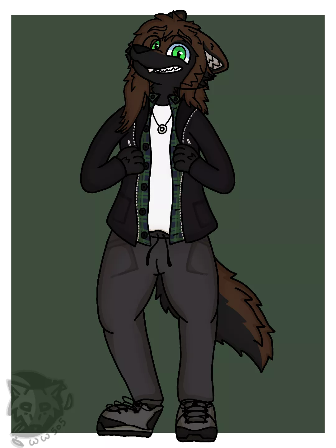 Lynn in casual wear posted by Wildwolf505Art