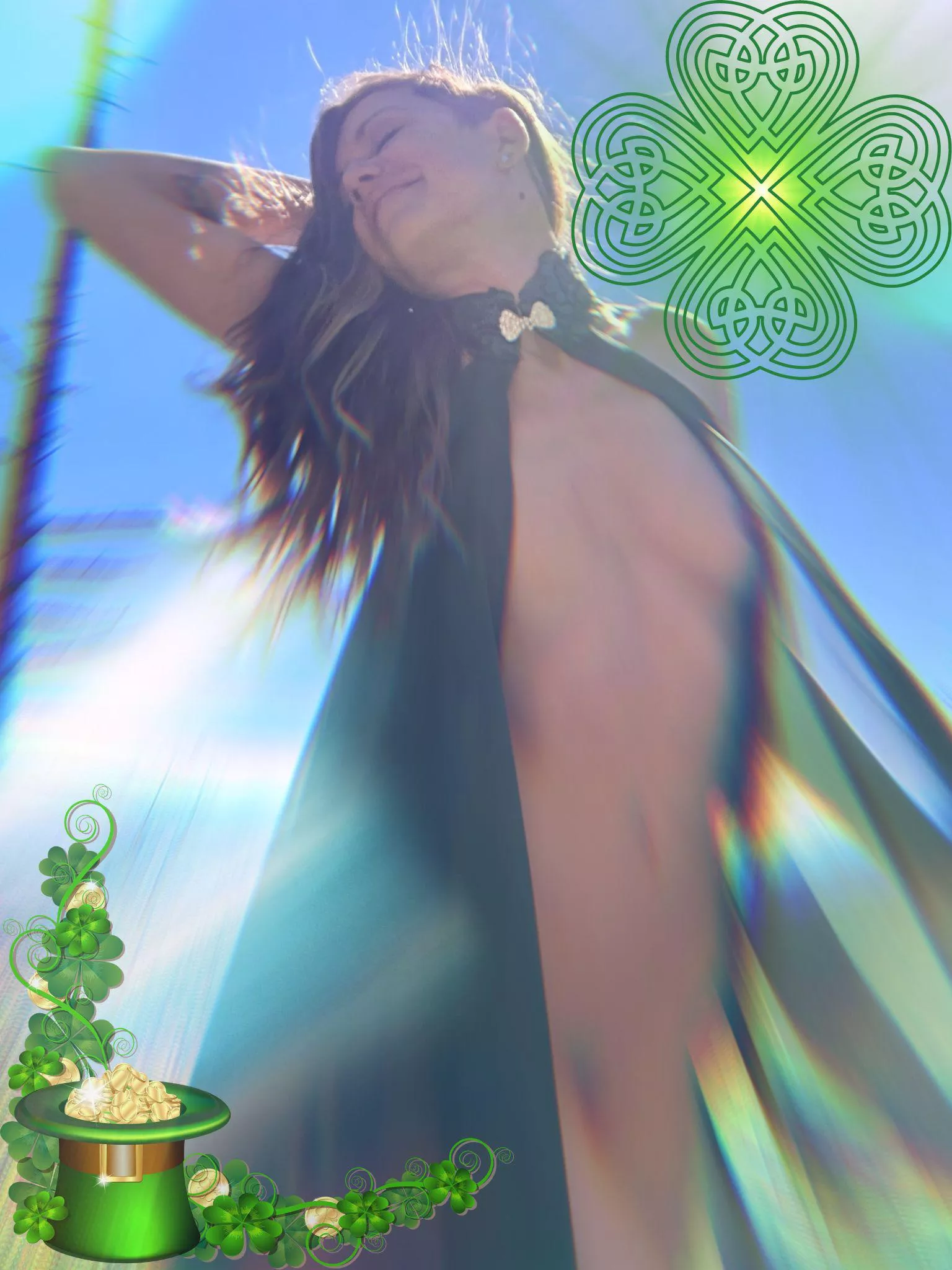 May luck always find you in addition with you being your own luck! 💚🍀💚 posted by State_of_Joy