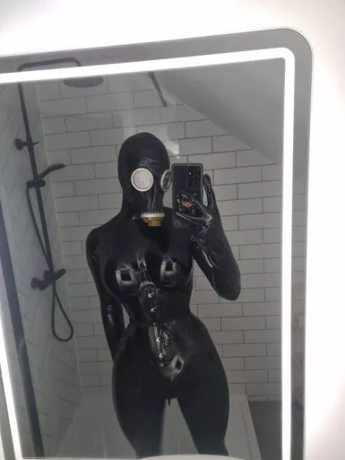 One of my favourite heavy looks! What would you do if I dressed up like this for you? by Maya_Webb