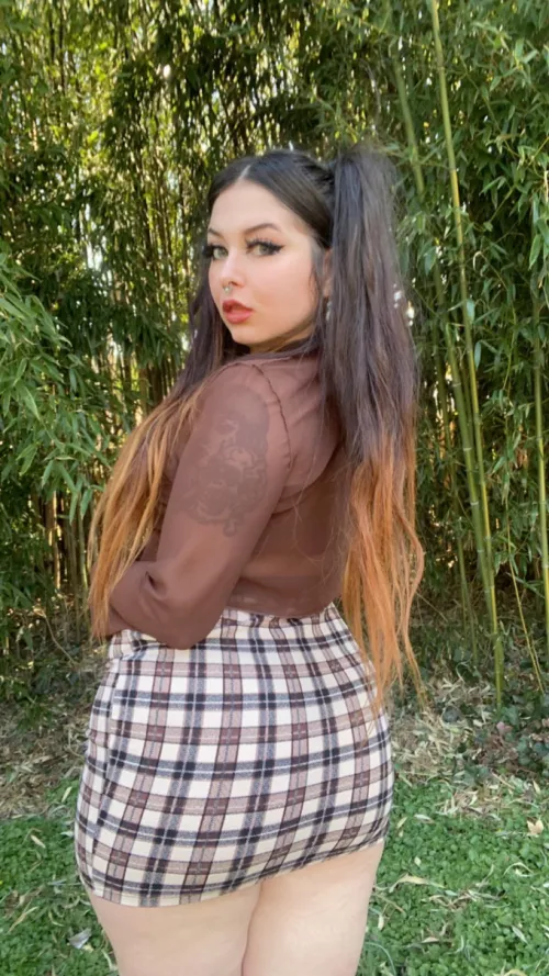 Outdoor mini skirt<3 by Lovekenzi