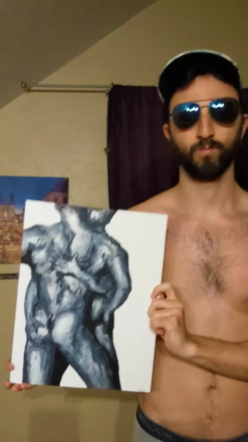 Painted asses by a gay artist fill anyones kink? by RahsBodyArt